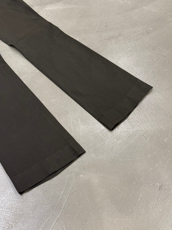 2002 Gucci by Tom Ford waistless flared pants