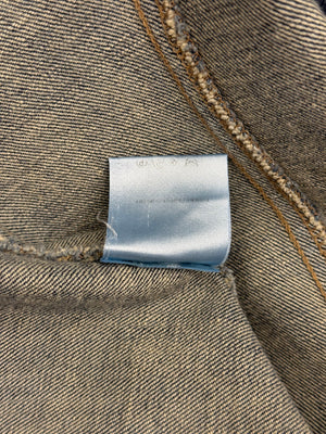 2001 Gucci fitted denim denim jacket
