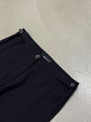 2000s Ann Demeulemeester extra long tailored stretch pants