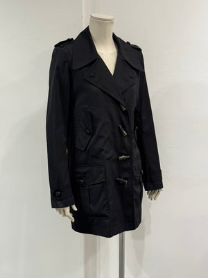 2004 Yves Saint Laurent by Tom Ford utility toggle Mombasa nylon coat
