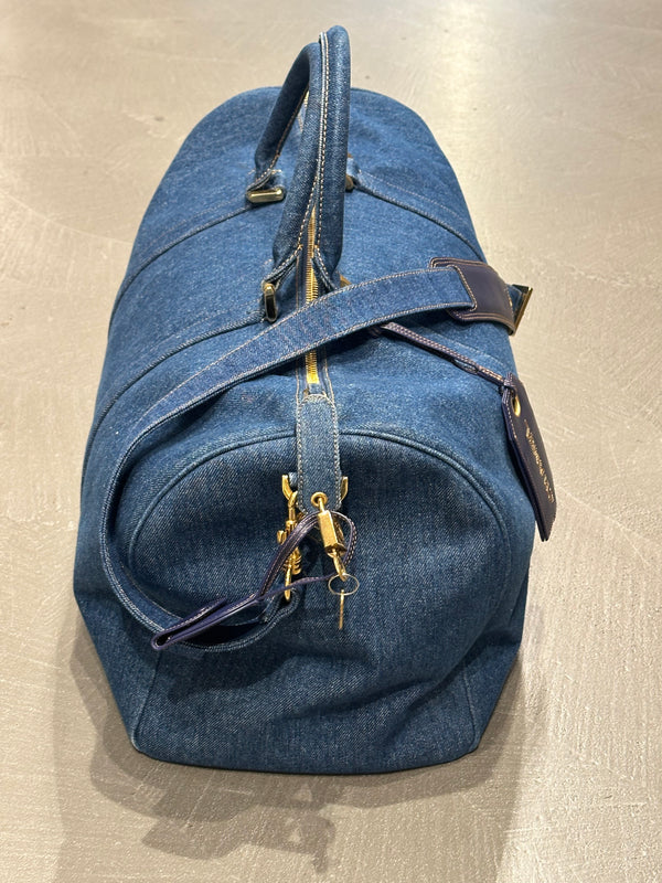 1996-1997 Chanel denim Boston bag