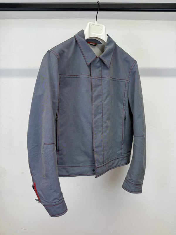 2000s Prada biker cotton jacket