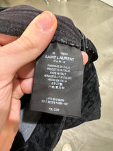 Load image into Gallery viewer, 2018 Saint Laurent PARIS leopard velvet pants
