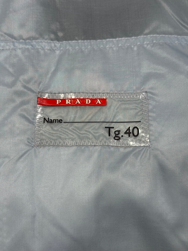 1999 Prada runway short sleeve technical nylon jacket
