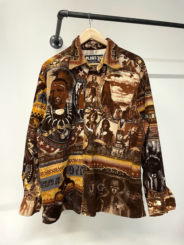 AW1994 X-ray Native American corduroy shirt