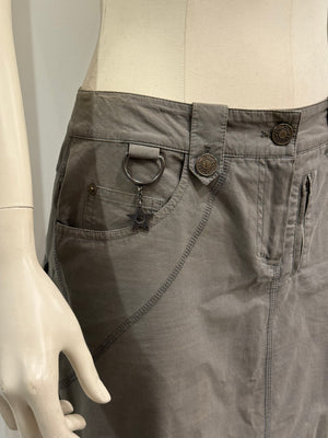 S/S2003 Christian Dior by John Galliano lace-up bondage mini skirt
