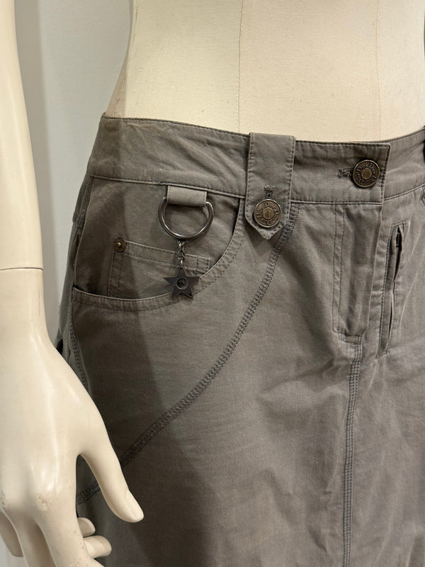 S/S2003 Christian Dior by John Galliano lace-up bondage mini skirt
