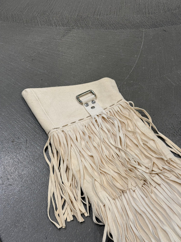 S/S2004 Dolce & Gabbana western fringe high boots