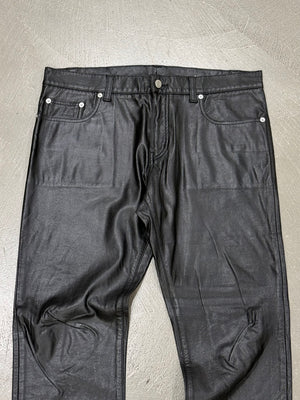 2013 Saint Laurent by Hedi Slimane “D02” faux leather skinny pants