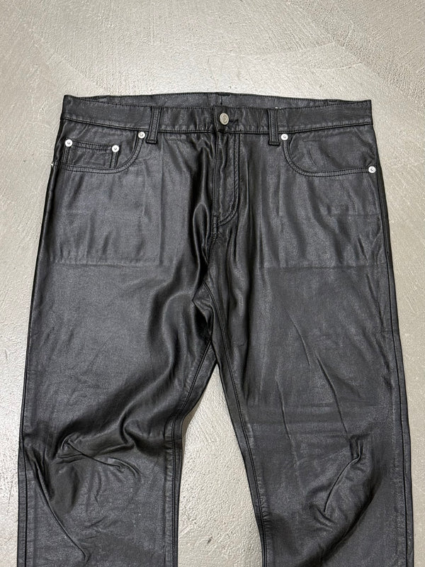 2013 Saint Laurent by Hedi Slimane “D02” faux leather skinny pants