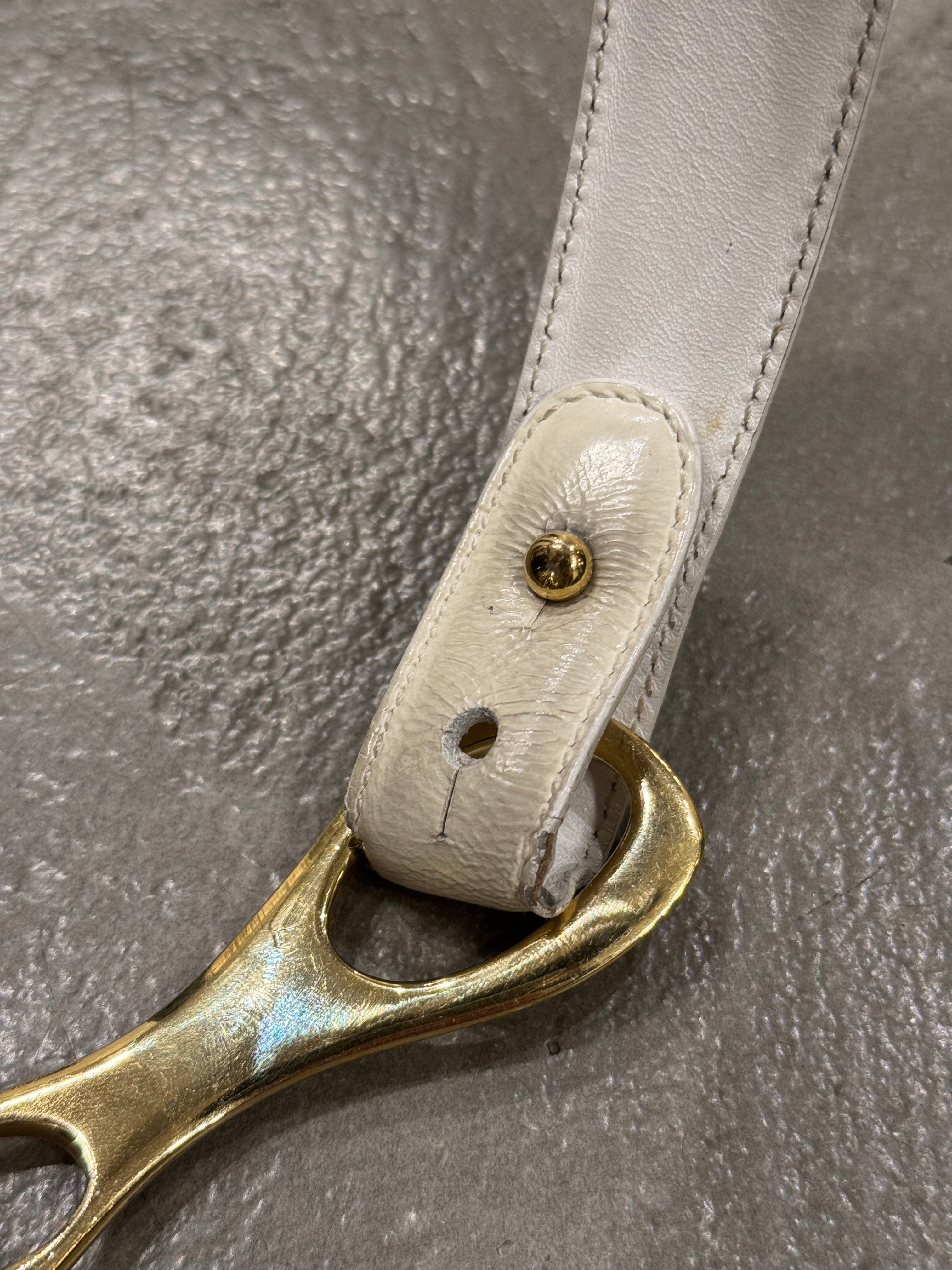 F/W 1996 Gucci by Tom Ford iconic horsebit leather belt F/W 1996 Gucci by Tom Ford iconic horsebit leather belt