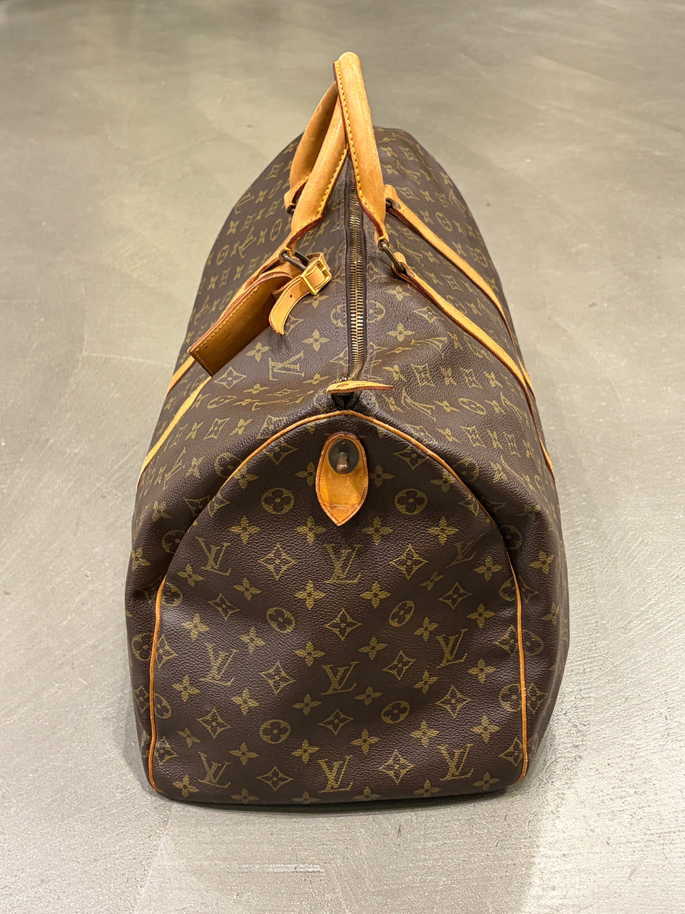 1983 Louis Vuitton monogram canvas Keepall 55