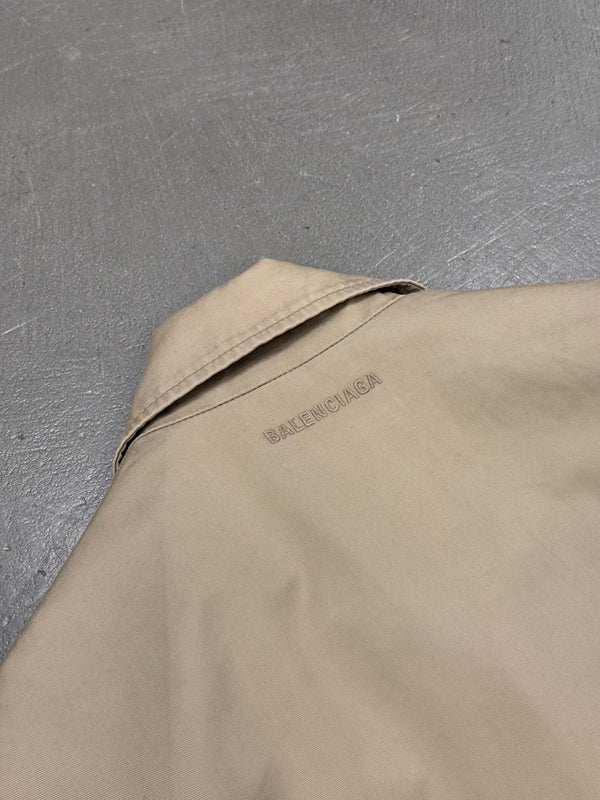 2020 Balenciaga oversized cotton coat