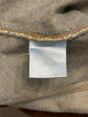 2001 Gucci fitted denim denim jacket