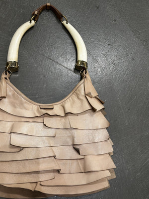 2004 Saint Laurent “Saint Tropez” Horn-Handle Bag