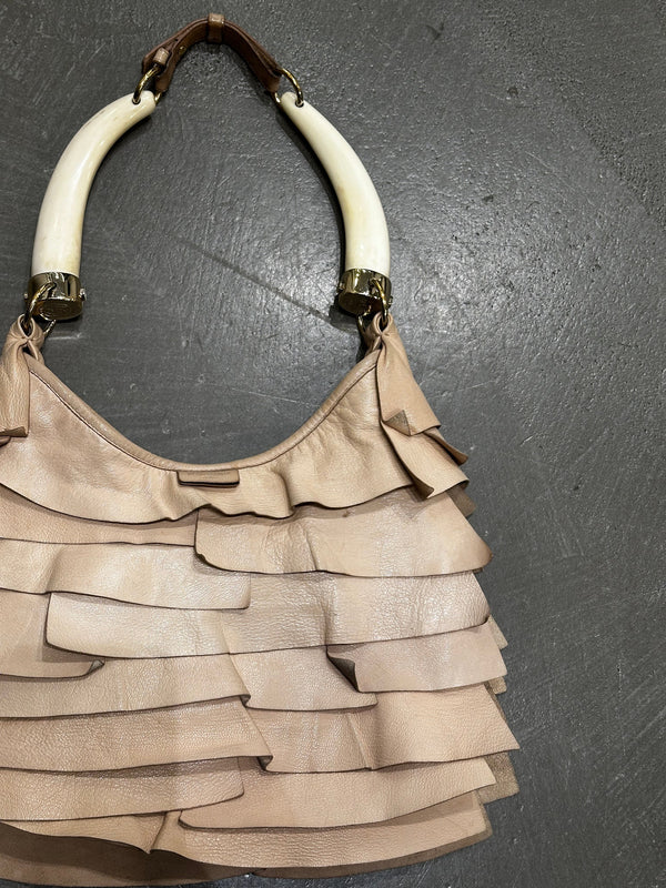 2004 Saint Laurent “Saint Tropez” Horn-Handle Bag