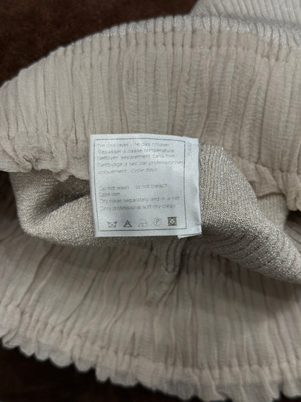 2000s Chanel logo wool tank top