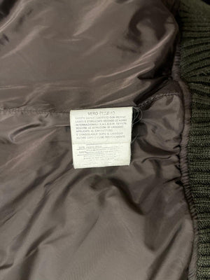 2000s Dsquared2 cropped puffer jacket with real murmanski fur