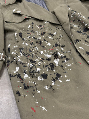 S/S2022 Balenciaga artist oversized trench coat