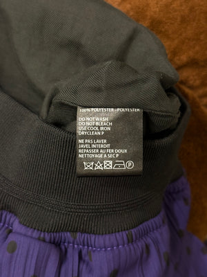 Haider Ackermann purple bomber jacket