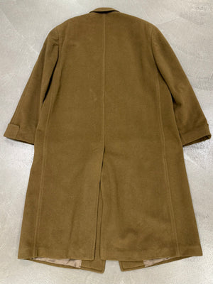 1990s Emporio Armani long wool kashmir coat