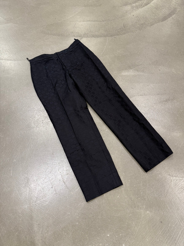S/S2001 Gucci by Tom Ford “G” monogram silk pants