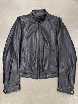 2004 Gucci by Tom Ford moto leather jacket