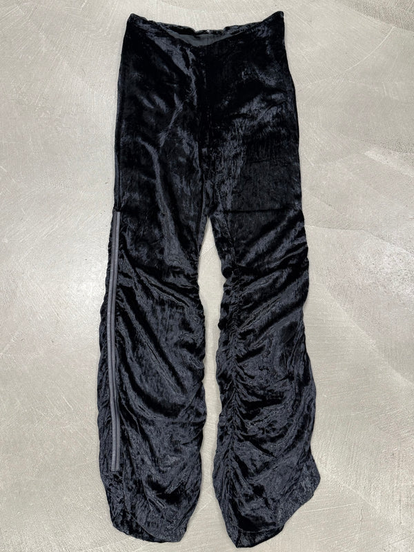 A/W1999 Gucci by Tom Ford runway velvet ruched pants