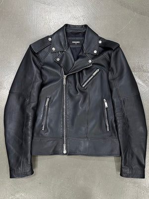2020s Dsquared2 biker leather jacket
