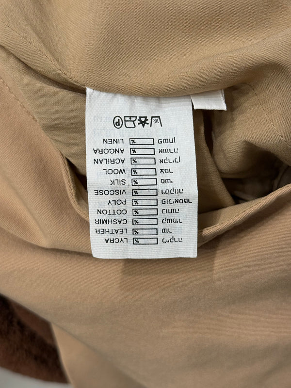 1997 Prada belted safari midi dress