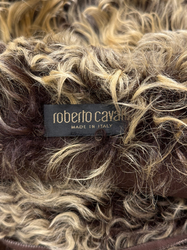 A/W1999 Roberto Cavalli Mongolian lamb fur jacket