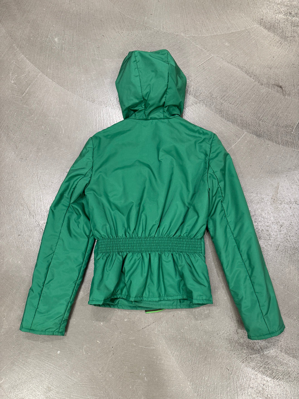 S/S1999 Miu Miu green nylon technical jacket
