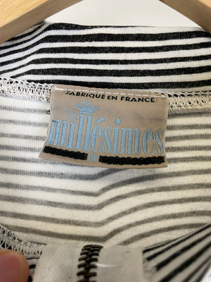 1980s Marithe Francois Girbaud abstract op-art t-shirt