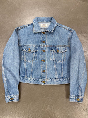 1990s Armani cropped denim jacket