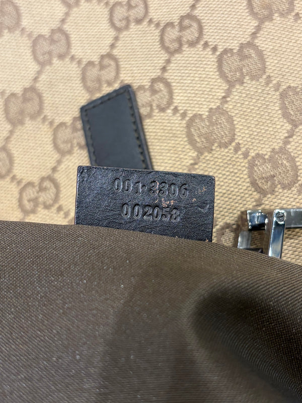 2000s Gucci Monogram GG Jackie shoulder bag
