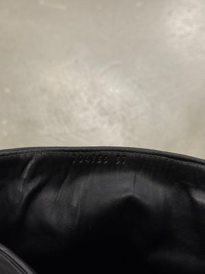 Balenciaga Falkon thigh-high leather pants boots