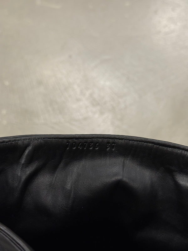 Balenciaga Falkon thigh-high leather pants boots