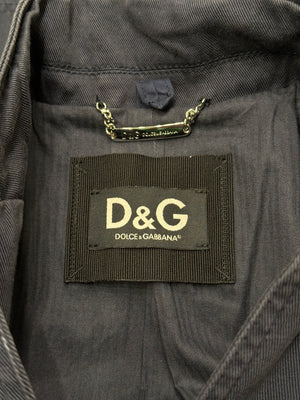 2000s Dolce & Gabbana military safari jacket