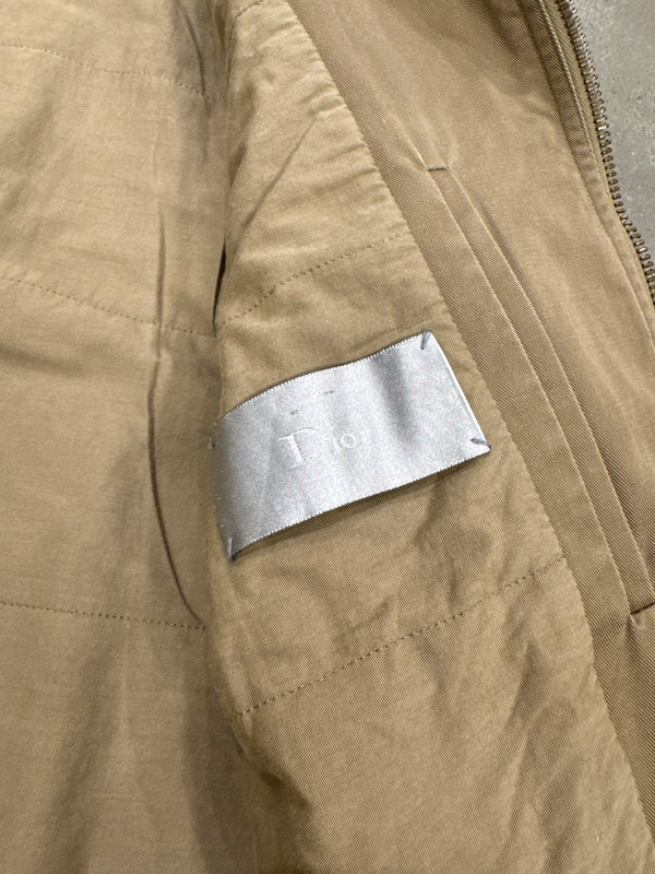 A/W 2005 Dior by Hedi Slimane shearling military jacket
