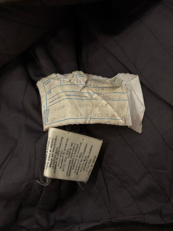 1980s Gianni Versace studded leather vest