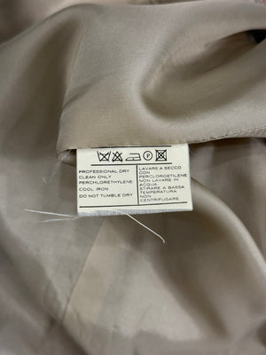 1990s Salvatore Ferragamo checked wool coat