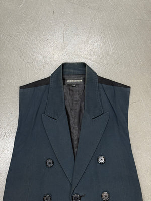 S/S2009 Ann Demeulemeester runway double breasted bondage vest