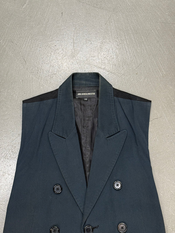 S/S2009 Ann Demeulemeester runway double breasted bondage vest