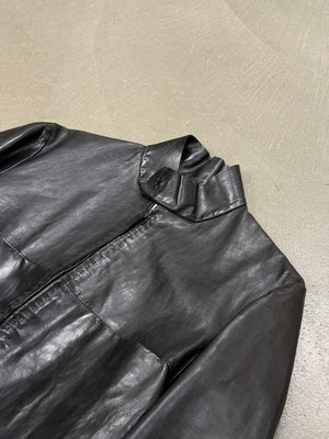 Maurizio Amedei MA+ scar-stitch horse leather jacket