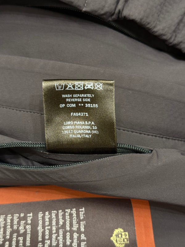 2010s Loro Piana technical hooded windbreaker jacket