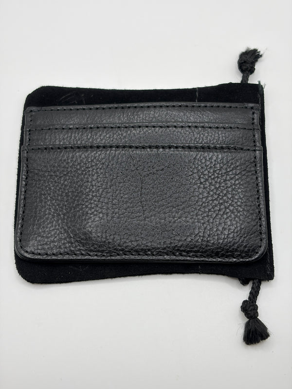 Chrome Hearts leather card holder