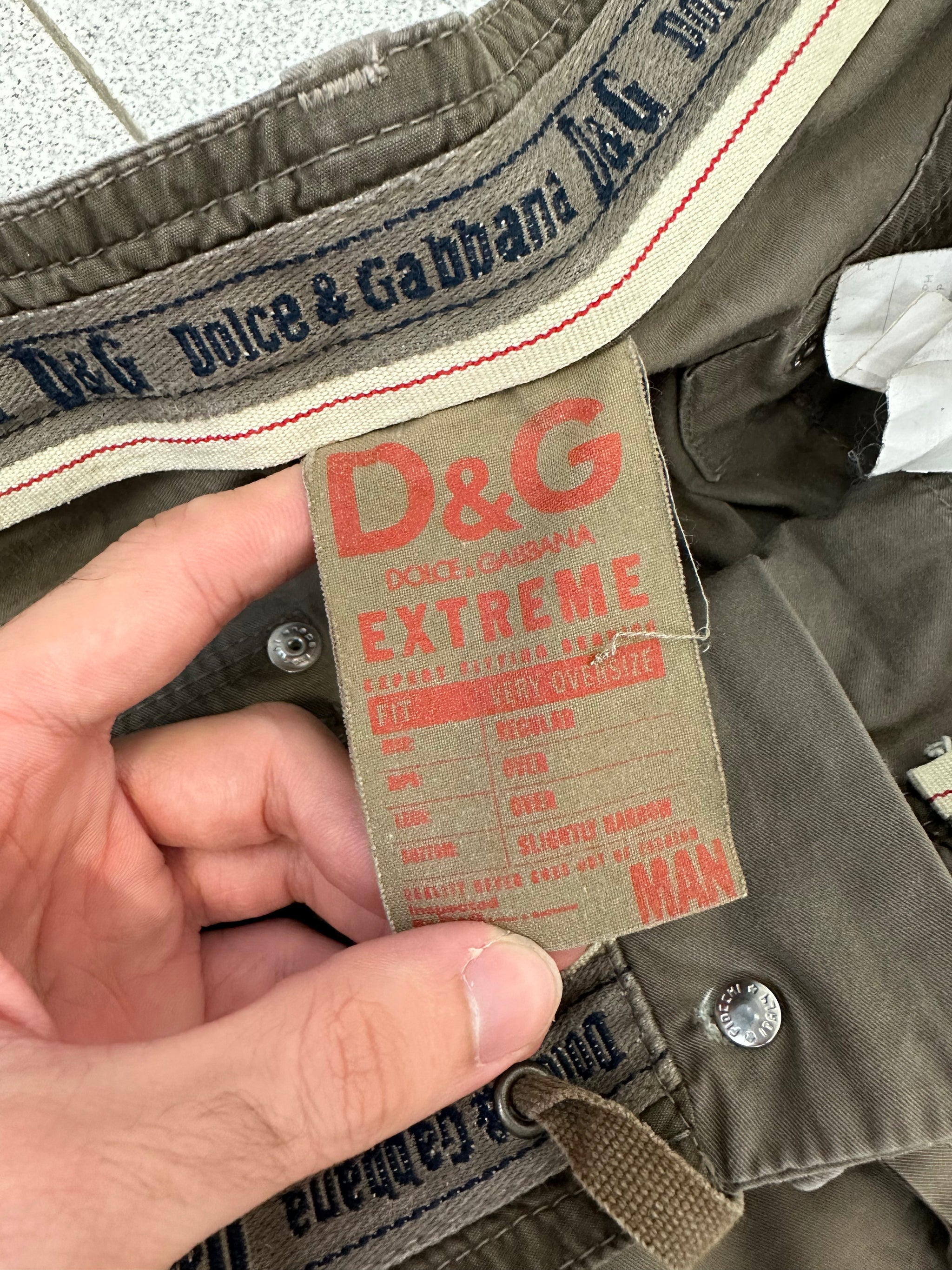 SS03 Dolce & Gabbana cargo pants – elevated archives