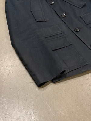 2013 Balenciaga by Ghesqiere paneled military jacket
