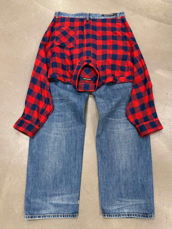 S/S2021 Balenciaga Hybrid Shirt Pants