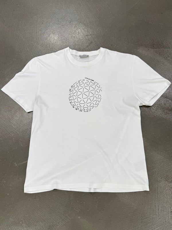 2000s Dior by Hedi Slimane world t-shirt